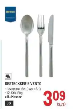 Metro BESTECKSERIE VENTO Angebot