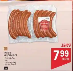 Metro Radatz Käsekrainer Angebot