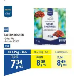 Metro SAUERKIRSCHEN Angebot
