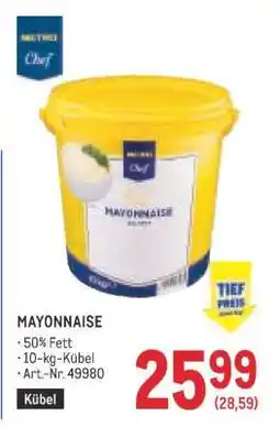 Metro Mayonnaise Angebot