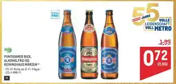 Metro PUNTIGAMER BIER, ALKOHOLFREI OD. REINIGHAUS MÄRZEN Angebot