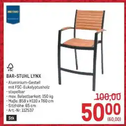 Metro Bar-Stuhl Lynx Angebot