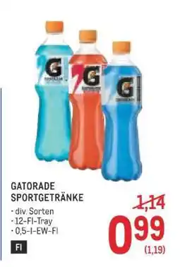 Metro Gatorade Angebot