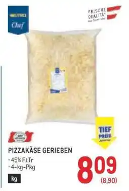 Metro PIZZAKÄSE GERIEBEN Angebot
