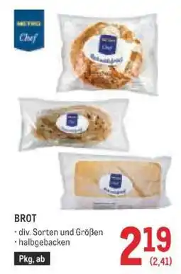 Metro Brot Angebot