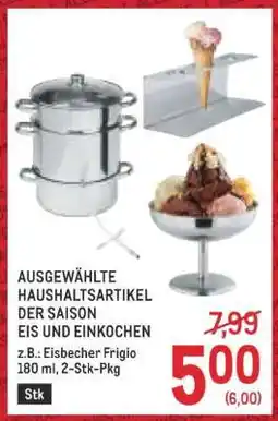 Metro Eisbecher Frigio Angebot