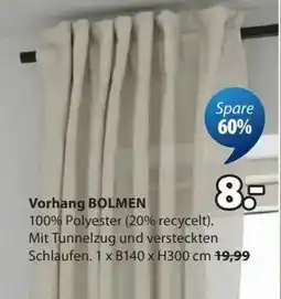 JYSK Vorhang BOLMEN Angebot