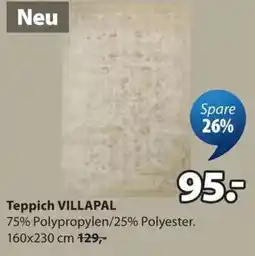 JYSK Teppich VILLAPAL Angebot