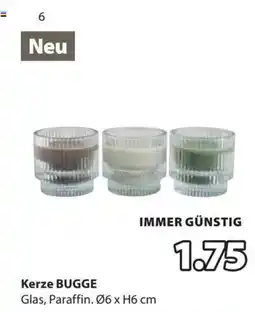 JYSK Kerze BUGGE Angebot