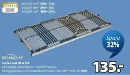 JYSK Dreamzone Lattenrost ALA FIX Angebot