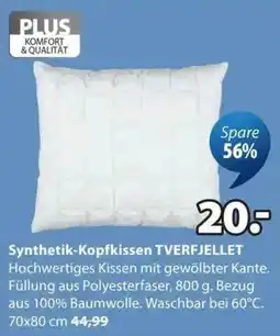 JYSK Synthetik-Kopfkissen TVERFJELLET Angebot