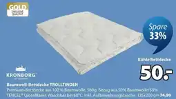 JYSK Kronborg Baumwoll-Bettdecke TROLLTINDEN Angebot
