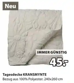 JYSK Tagesdecke KRANSMYNT Angebot