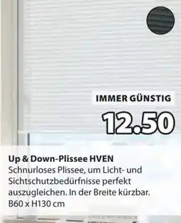 JYSK Up & Down-Plissee HVEN Angebot