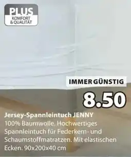 JYSK Jersey-Spannleintuch JENNY Angebot
