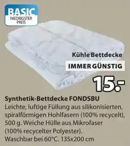 JYSK Synthetik-Bettdecke FONDSBU Angebot