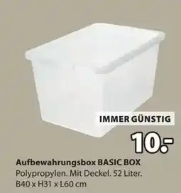JYSK Aufbewahrungsbox BASIC BOX Angebot