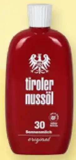 dm Tiroler Nussöl Sonnenmilch LSF 30 Angebot