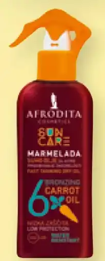 dm Afrodita Selbstbräuner Bräunungsöl-Spray Marmelada LSF6 Angebot