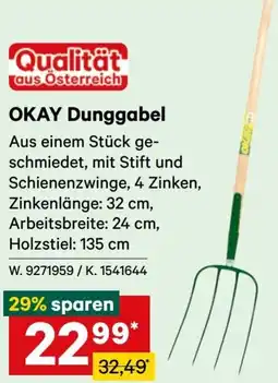 Lagerhaus OKAY Dunggabel Angebot