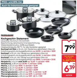Maximarkt FACKELMANN Kochgeschirr Statement Angebot