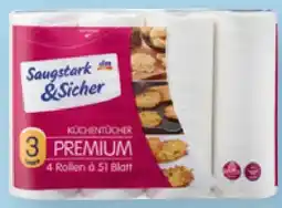dm Saugstark und Sicher Küchentücher Angebot