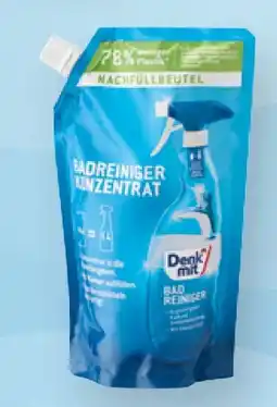 dm Denkmit Badreiniger Konzentrat Nachfüllbeutel Angebot
