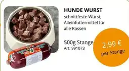 Nemetz Markt Hunde Wurst Angebot