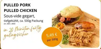 Pulled Pork Pulled Chicken