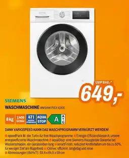 ETech Siemens Waschmaschine WM14NK75EX IQ300 Angebot