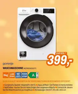 ETech gorenje WASCHMASCHINE WGPNEI84SADTS Angebot