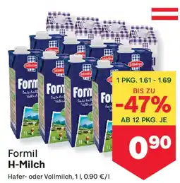 MPreis Formil H-Milch Angebot