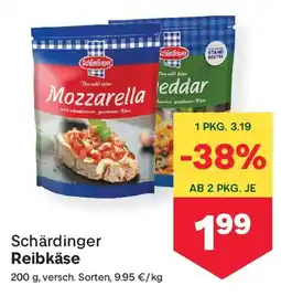 MPreis Schärdinger Reibkäse Angebot