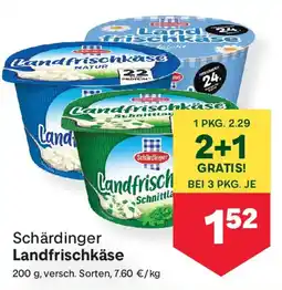 MPreis Schärdinger Landfrischkäse Angebot