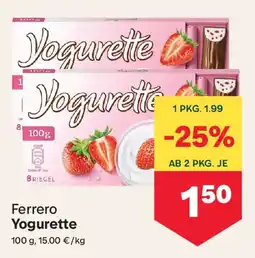 MPreis Ferrero Yogurette Angebot