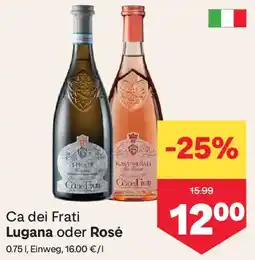 MPreis Ca dei Frati Lugana oder Rosé Angebot
