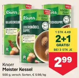 MPreis Knorr Meister Kessel Angebot