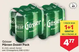 MPreis Gösser Märzen Dosen Pack Angebot