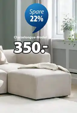 JYSK Chaiselongue-Modul Angebot