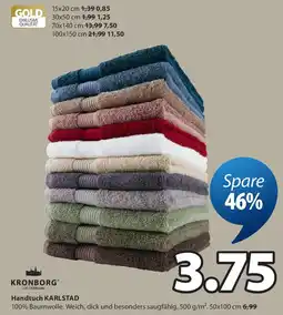 JYSK KRONBORG Handtuch KARLSTAD Angebot