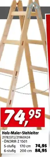 Bauhaus Holz-Maler-Stehleiter Angebot