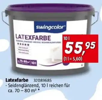 Bauhaus swingcolor Latexfarbe Angebot