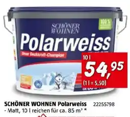 Bauhaus SCHÖNER WOHNEN Polarweiss Angebot