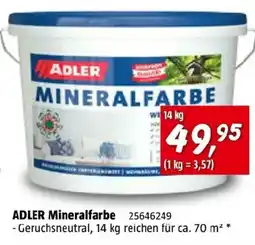 Bauhaus ADLER Mineralfarbe Angebot