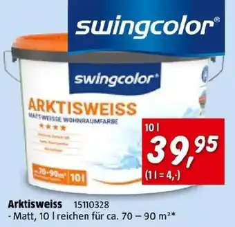 Bauhaus swingcolor Arktisweiss Angebot