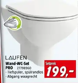 Bauhaus LAUFEN Wand-WC-Set PRO Angebot