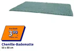 Action Chenille-Badematte Angebot