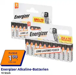 Action Energizer Alkaline-Batterien Angebot