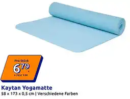 Action Kaytan Yogamatte Angebot