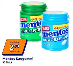 Action Mentos Kaugummi Angebot